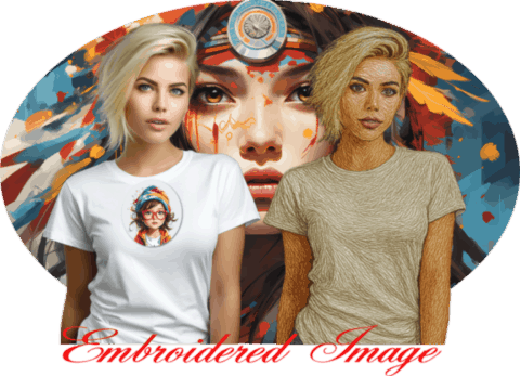 embroidered image header